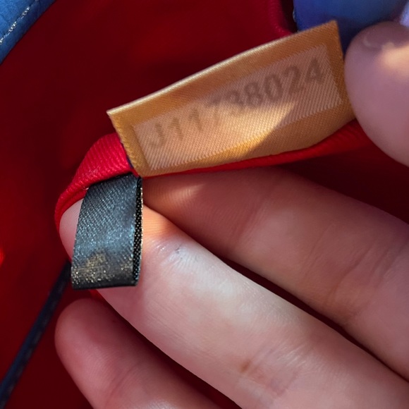 Dooney and Bourke - Blue Bag with Red interior- Like new condition - Picture 11 of 16